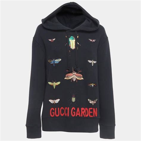 gucci insect-embroidered cotton and wool jacket|mr porter Gucci jacket.